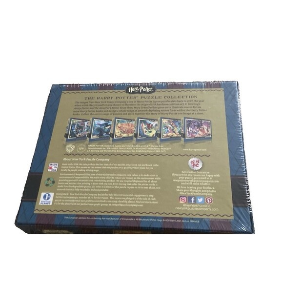 Harry Potter Hogwarts 500 Piece Jigsaw New York Puzzle Company BRAND NEW Sealed - Picture 4 of 7